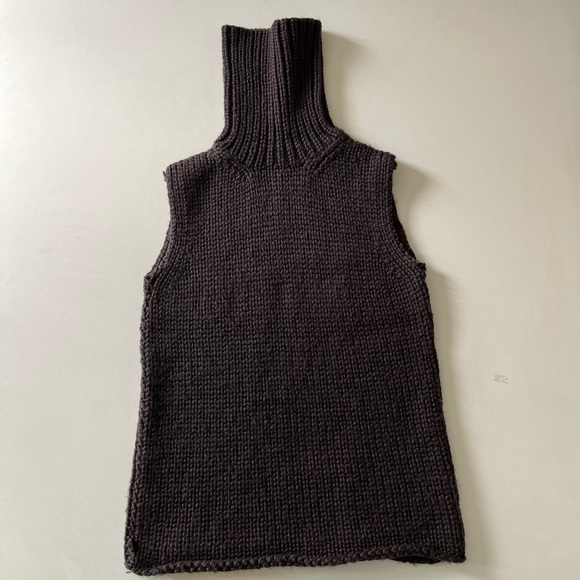 Kors Michael Kors Chunky Sleeveless Wool sweater - L - Picture 2 of 7